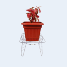 Stainless Steel Fancy Flower Pot Stand